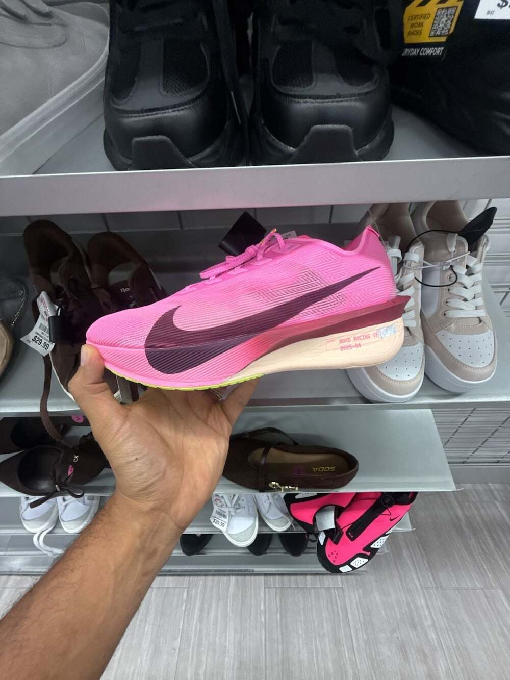 Nike ZoomX Vaporfly 4 Pink Spell Running Shoes HF6412-601